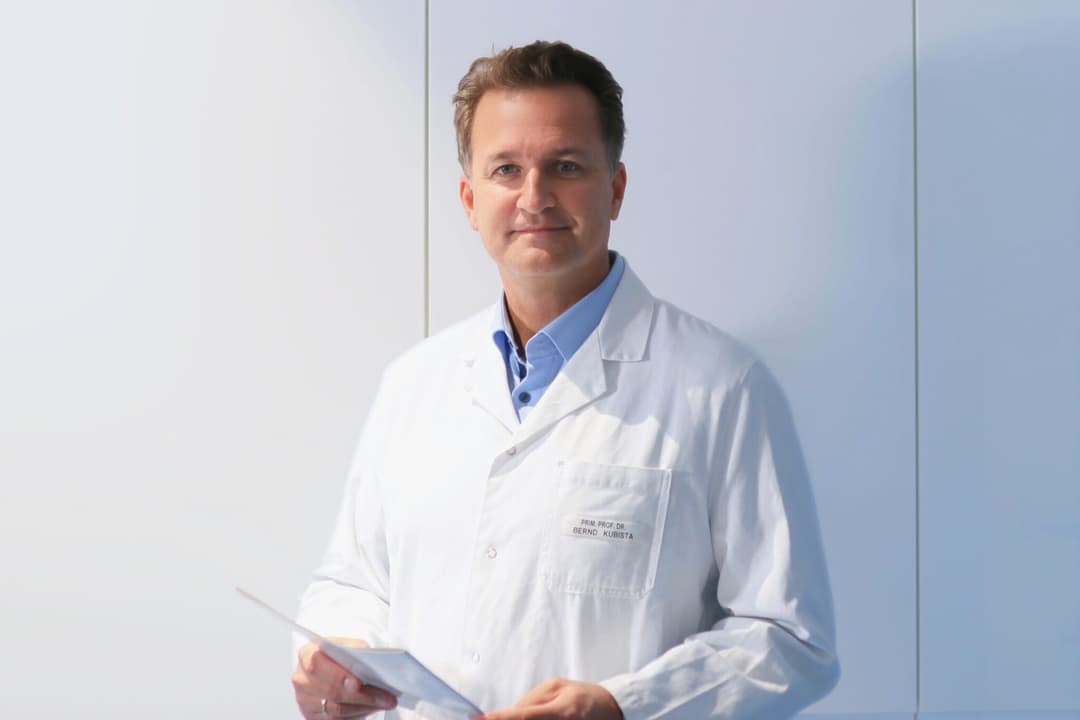Prim. Doz. Dr. Bernd Kubista — Facharzt für Orthopädie